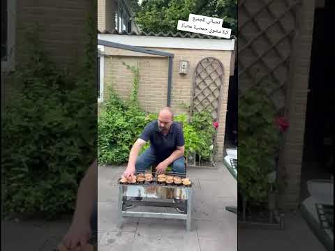 كبة مشوي حمصية بمتياز ولااطيب من هيك شيف ابو رامز