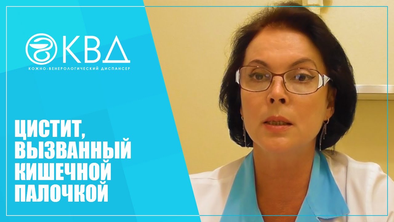 1214 Цистит, вызванный кишечной палочкой - YouTube