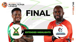 Extended Match Highlights | Final - Guyana Amazon Warriors vs San Francisco Unicorns | GSL 2026