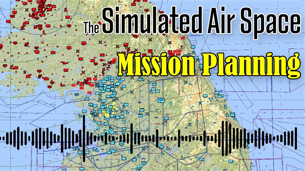 The Simulated Air Space Podcast | Falcon BMS Mission Planning and Prep (EP 2)
