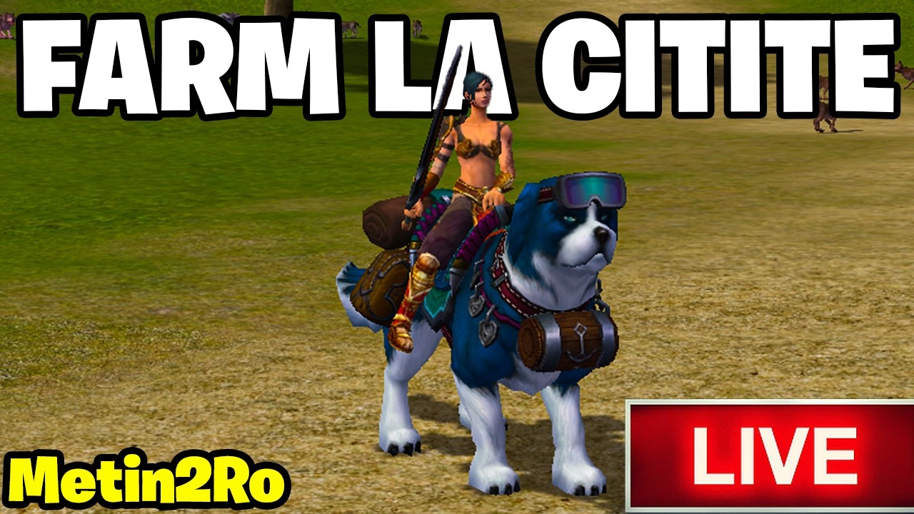 🔴LIVE🔴MAP1 ESTE SOLUTIA✅0 donatii + GIVEAWAY✅Metin2Ro Ruby Kirin & Azure ✅