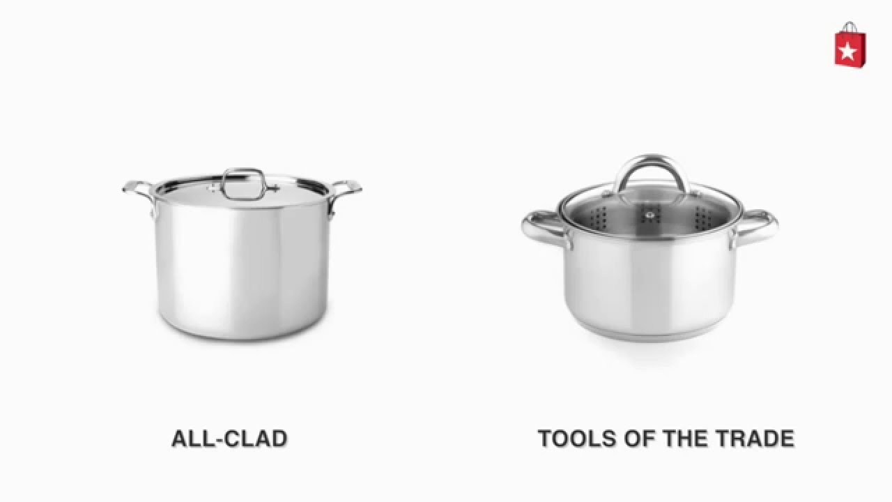 Tools of the Trade Stainless Steel 4 Qt. Soup Pot with Steamer Insert,  Created for Macy's - Macy's