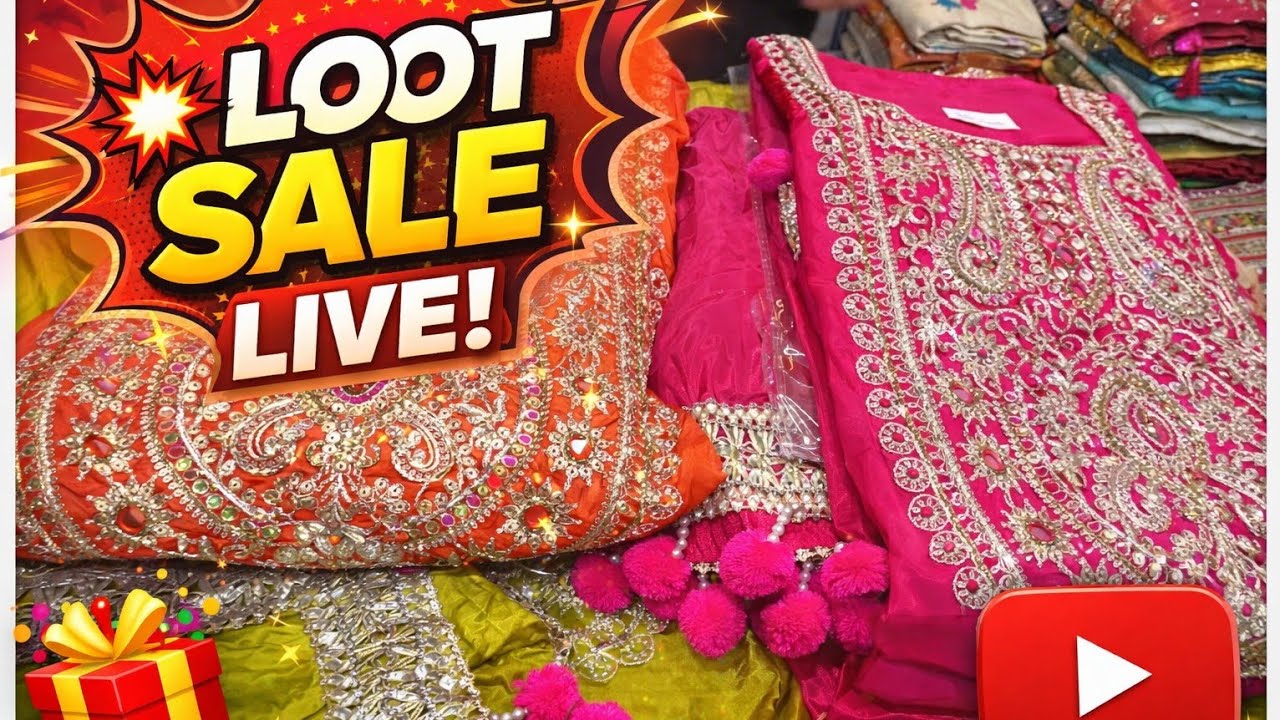  Loot Sale Live!💥 Daam hai kam, suit mein hai dum!