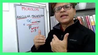 Angular Magnification of a Microscope Class 12 Physics Ray Optics