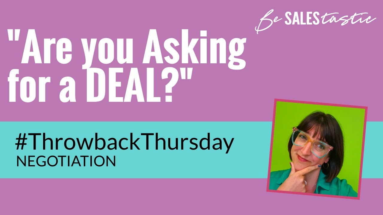 How To Ask For An Amazing Deal YouTube