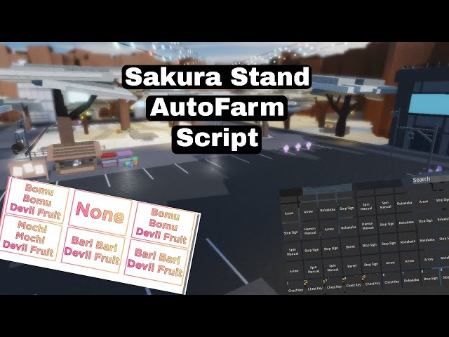 Sakura Stand Script