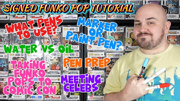 The ULTIMATE GUIDE to getting your FUNKO POPS SIGNED