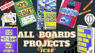 Class 10 icse projects | with PDF | Best project ideas| ICSE Board projects |#project #icse