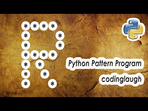 R - Alphabet Shape || Star Pattern || Python Pattern Program || Bangla (বাংলা)