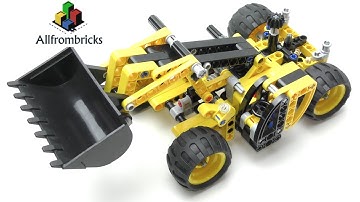 Lego Technic 42004 Telehandler (Model B) Review 4K