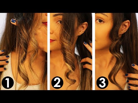 Vídeo: 3 maneiras de ondular seu cabelo com uma chapinha
