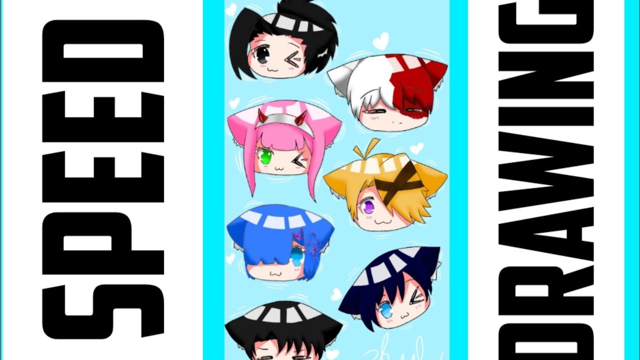 [Speed drawing][wallpaper] YouTube