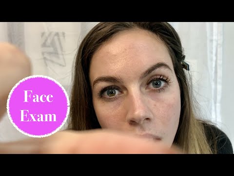 [ASMR] Modeling Agent Examines Your Face