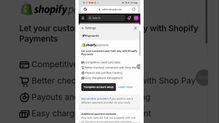 activate shopify payments for non us citizens. Shopify Payments set up)