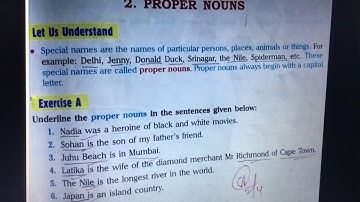 English Class   3, L 2 Proper Noun Part 3