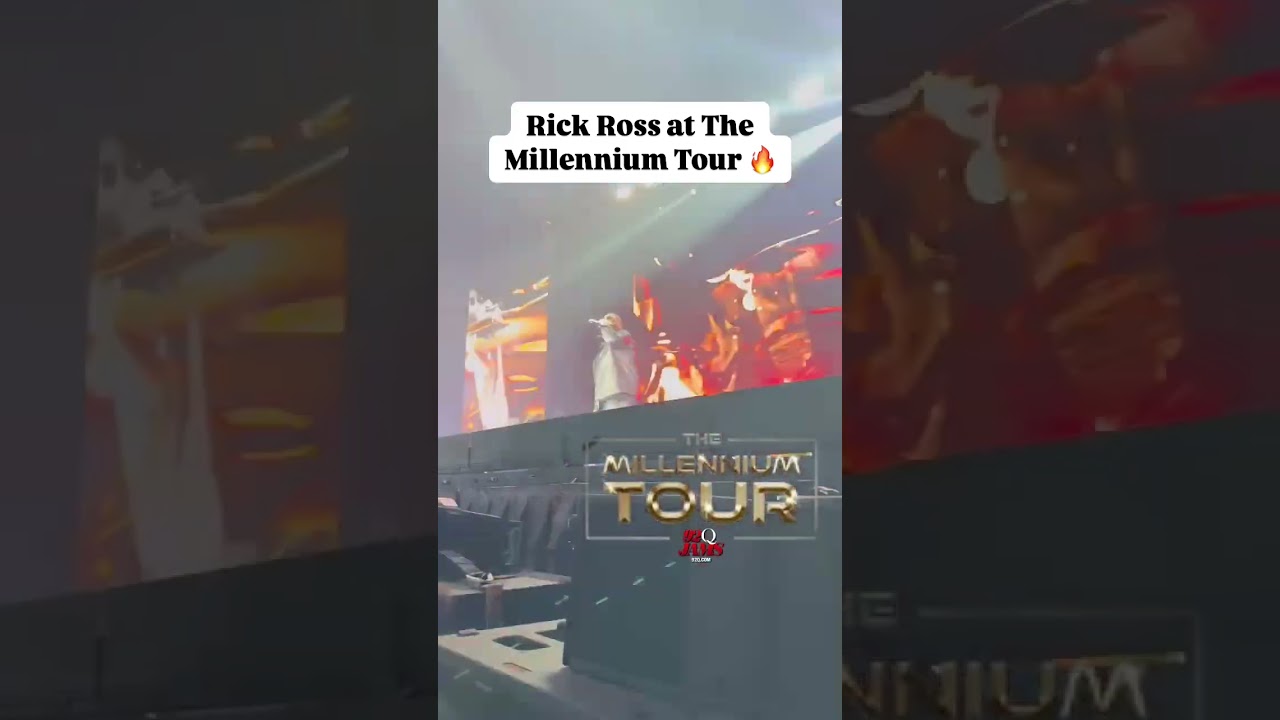 Rick Ross at the millennium tour 2025 in Baltimore