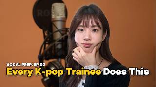 Real K-Pop Trainee Voice Training 🔥Vocal Exercise Practice EP 54 #Kpop #VocalTraining #DailyPractice