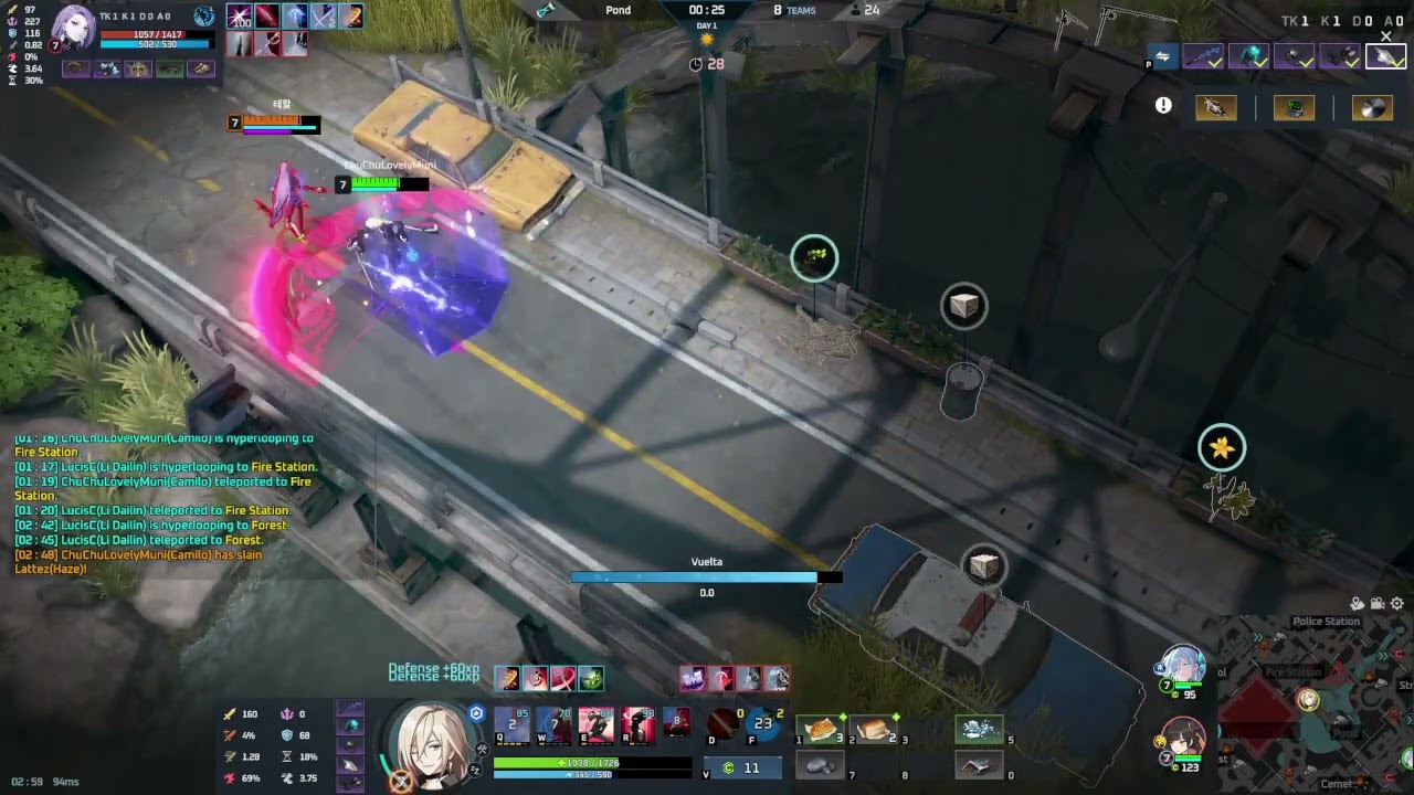 [Eternal Return] An Average Day in Pond With Camilo and A Bunch of Girls