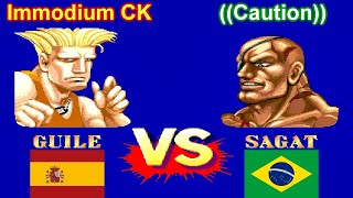 Street Fighter II': Champion Edition - Immodium CK vs ((Caution)) FT5