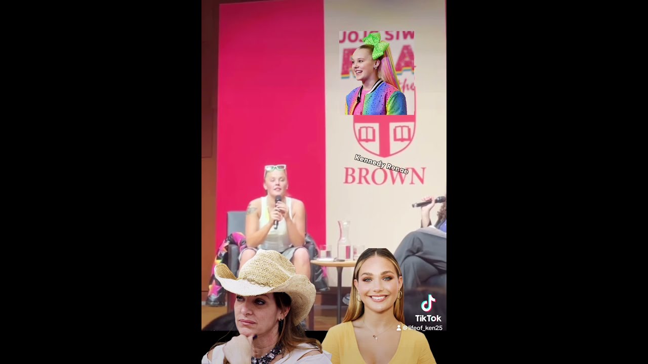 JoJo Siwa Reveals Crush On Maddie Ziegler And Jill From Dance Moms 2024 Brown University 