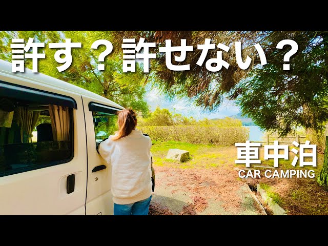 【車中泊】過去の複雑な思いを噛み締める夜になりました。