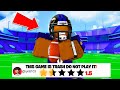 Ranking every football game on roblox