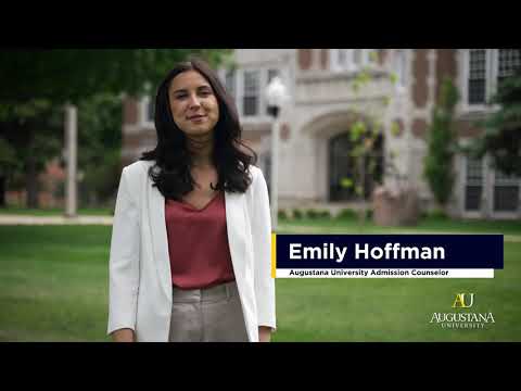 Your Augustana Admissions Counselor - Emily Hoffman