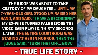 My 7-Year-Old Daughter Stood Up in Court and Said, “I Have the Recording” — And Everyone Was Silent.