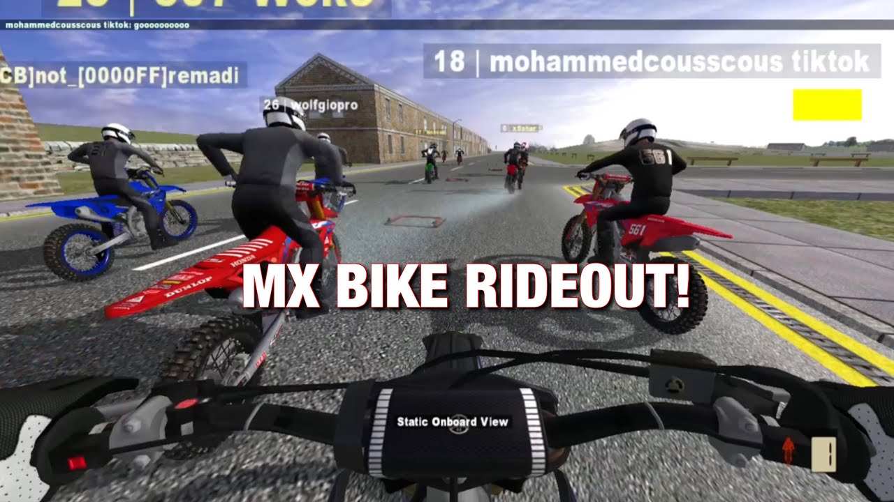 MX BIKES RIDEOUT! *SO MANY BIKES* YZ250F MX BIKE WHEELIES YouTube