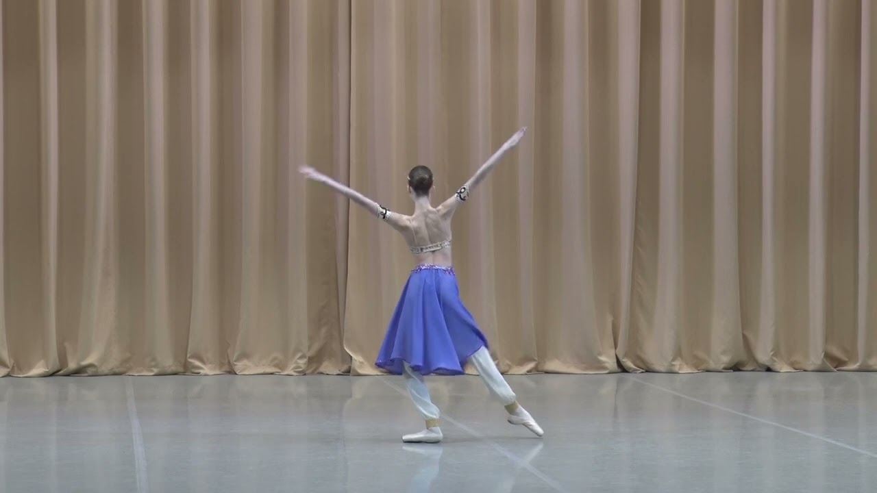 Ева Цыбульская, 3/7 кл. вариация Никии, конкурс 