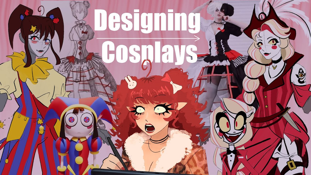 DESIGNING COSPLAYS (Because mine keep getting stolen) - YouTube