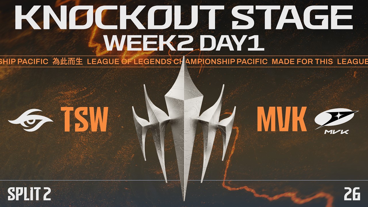 [JP] TSW vs MVK | LCP 2026 Split 2 Knockout Stage Week 2 Day 1
