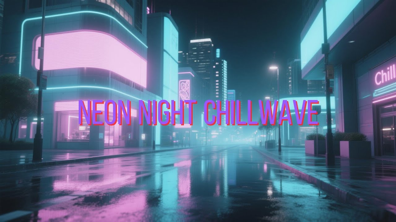 Neon Night Chillwave | Retro-Futuristic Cinematic Vibes