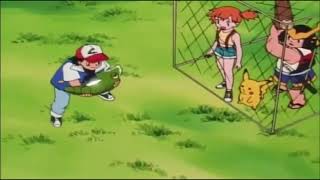 Ash's Metapod evolves into Butterfree