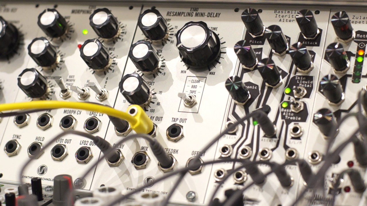 synthesis technology e580 resampling mini delaye demo