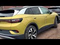 Volkswagen NEW ID4 2021 in 4K Honey Yellow  20 inch Drammen First look! Walk around OUTSIDE DETAIL