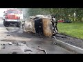 Из-за вылетевшего колеса погибло 6 человек ДТП на трассе М-7 в Башкирии