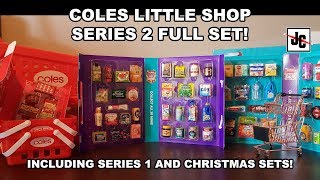 Series 2 Complete Set All 30! | Coles Little Shop Minis - YouTube