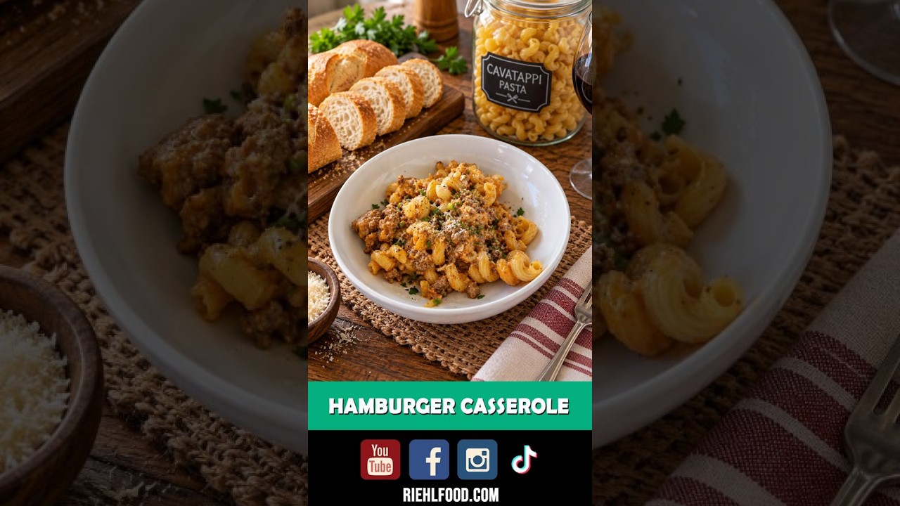 HAMBURGER CASSEROLE