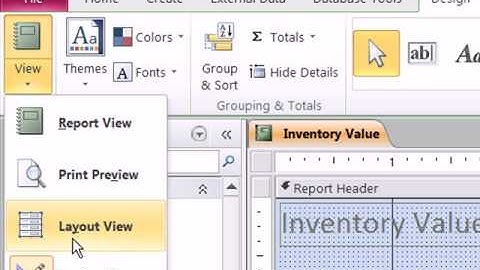Office 2010 Class #46: Access Create Report Based On A Query