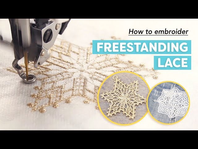 Freestanding Lace Basics & How-Tos - Sulky