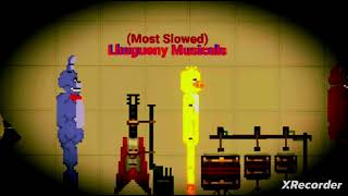 Fnaf Musicals: Lhugueny Musicals (Most Slowed 0.75x)