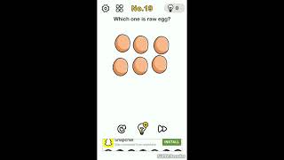 Which one is Raw egg | Brain out No 19 | Watch Video Games
