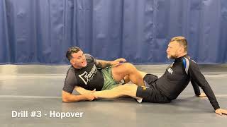 Single Leg X Drill #3 - The Hop Over Counter & Leg Transition Drill