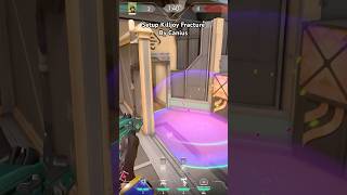 Setup rotísimo de killjoy para defender en Fracture 😵. #valorant #caniusyt #valoranttips