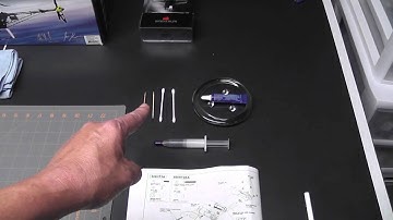 Trex 500 E   Build Video 6