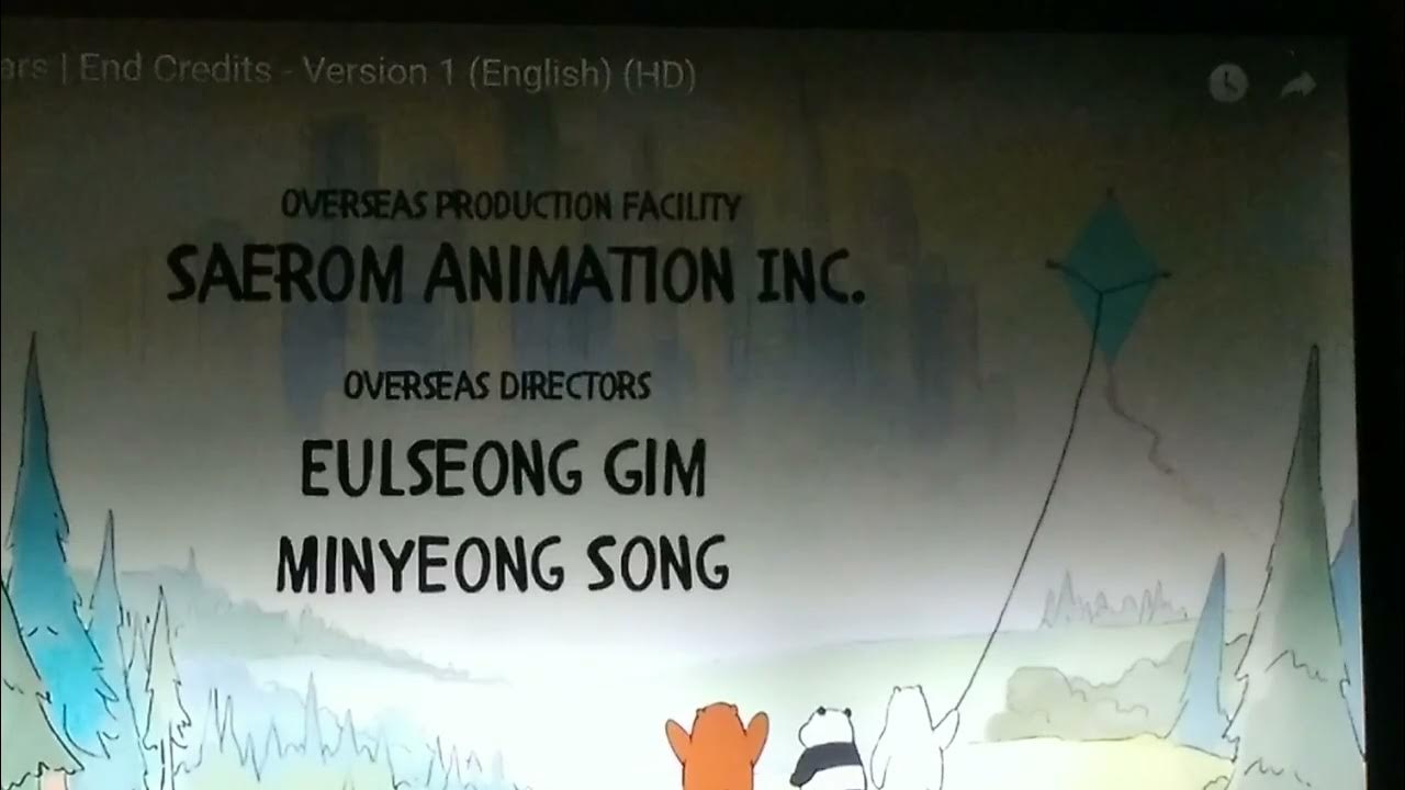 we Bare Bears end credits YouTube
