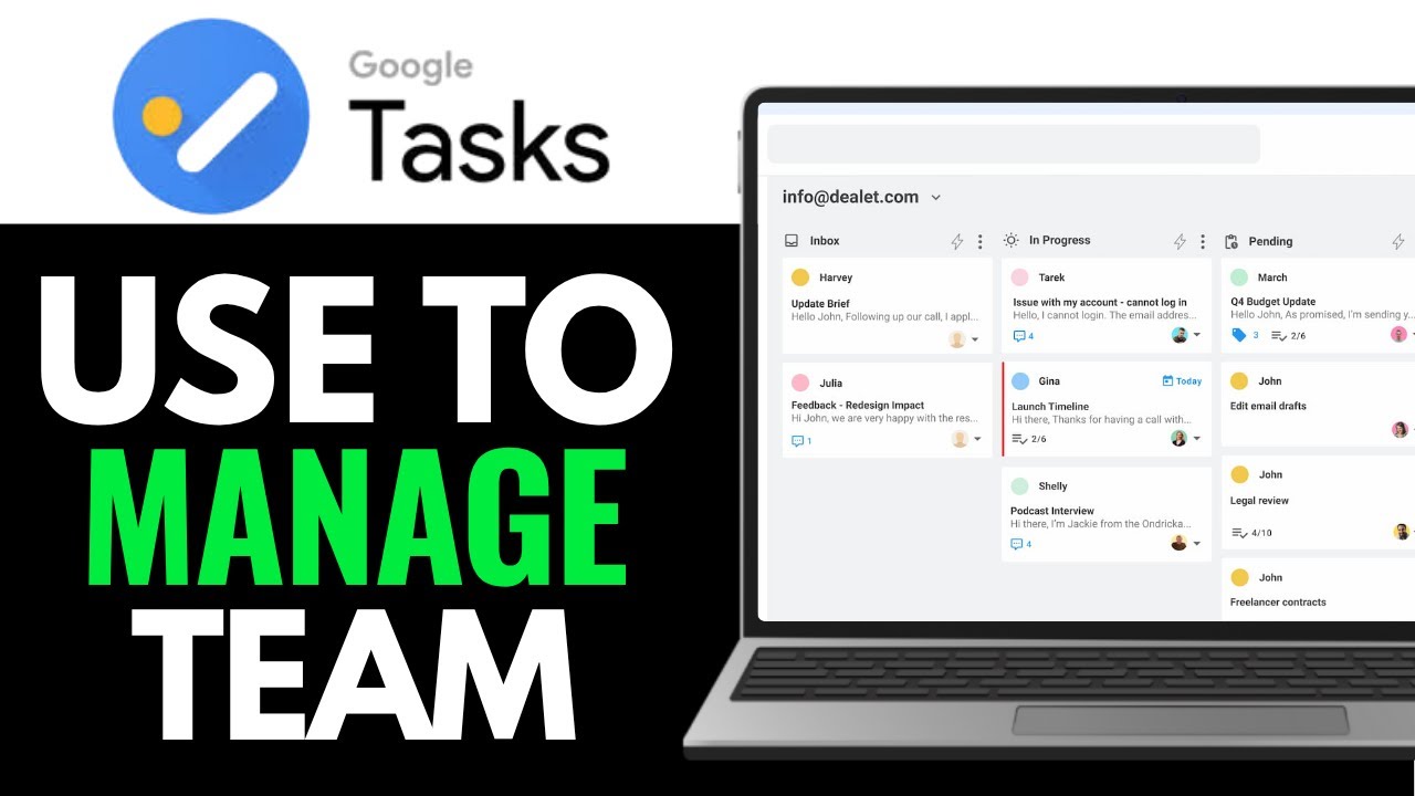 How to Effectively Use Google Tasks to Manage Your Team 2025 (Step-by ...