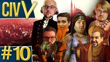 Civ V: Big Hitters #10 - A Peaceful Game of Civ