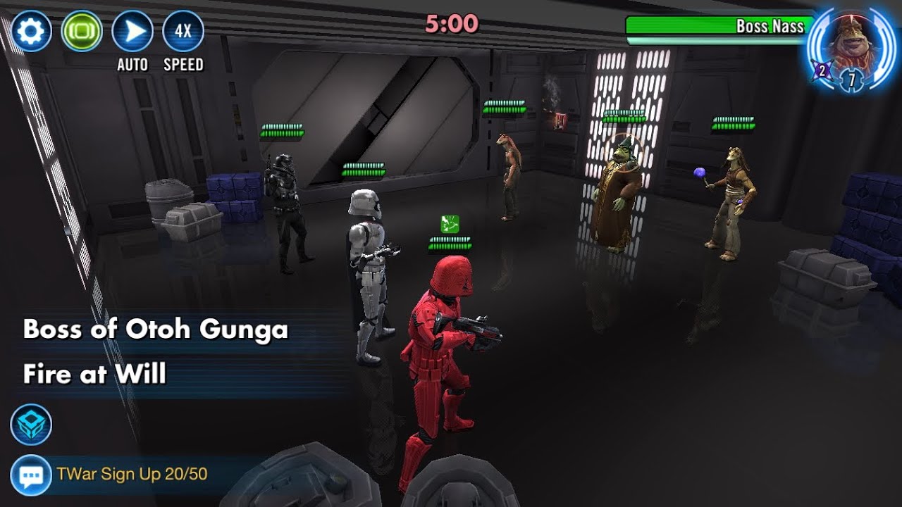 75% How bout 0% Protection |3v3 Grand Arena SWGOH| 